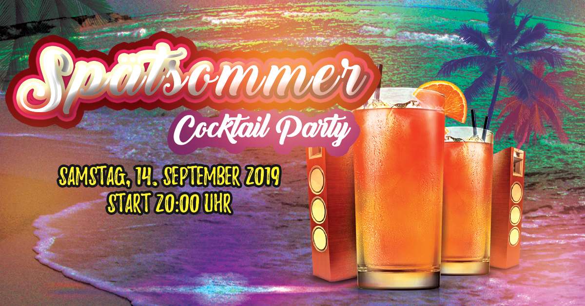 Spätsommer Cocktailparty